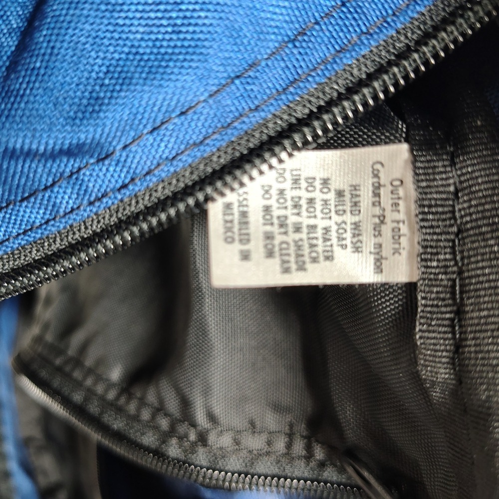 Vintage Eagle Creek Backpack Blue Cordura Plus Nylon Travel Daypack - Picture 7 of 13